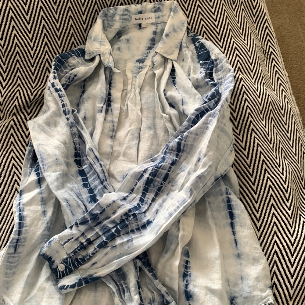 Denim effect Bella Dahl button down